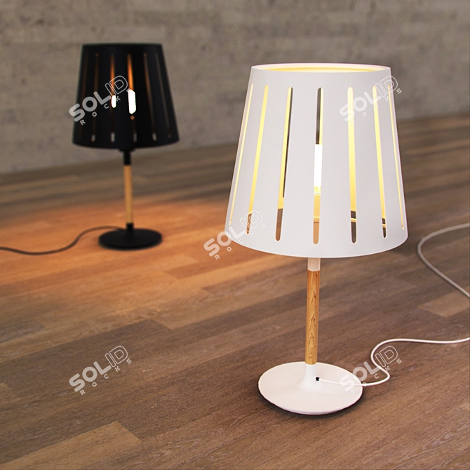 Faro Mix Table Lamp: Sleek and Modern 3D model image 2