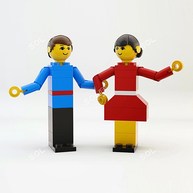 Lego Minifigures: Endless Imagination! 3D model image 1