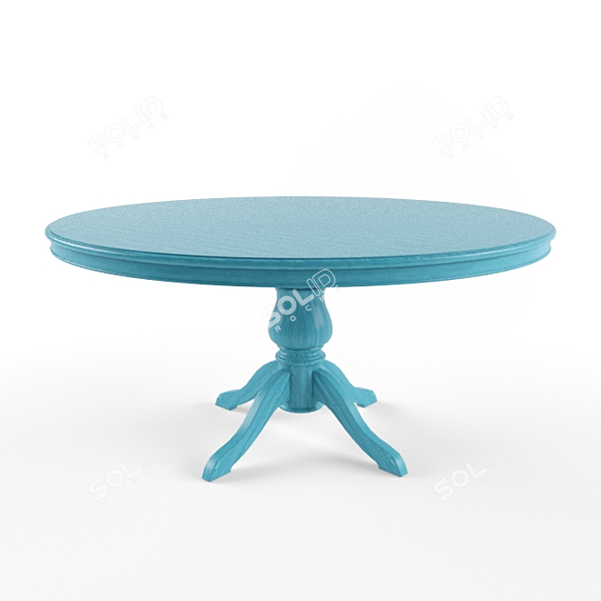 Glamour Round Table by TONIN CASA 3D model image 1