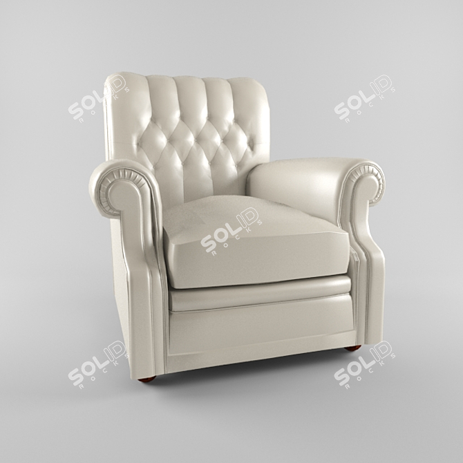 ErgoFlex - Modern Desk Chair 3D model image 1