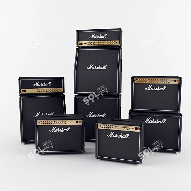 Powerful Marshall JVM Series 3D model image 1