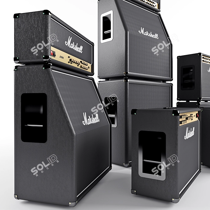 Powerful Marshall JVM Series 3D model image 3