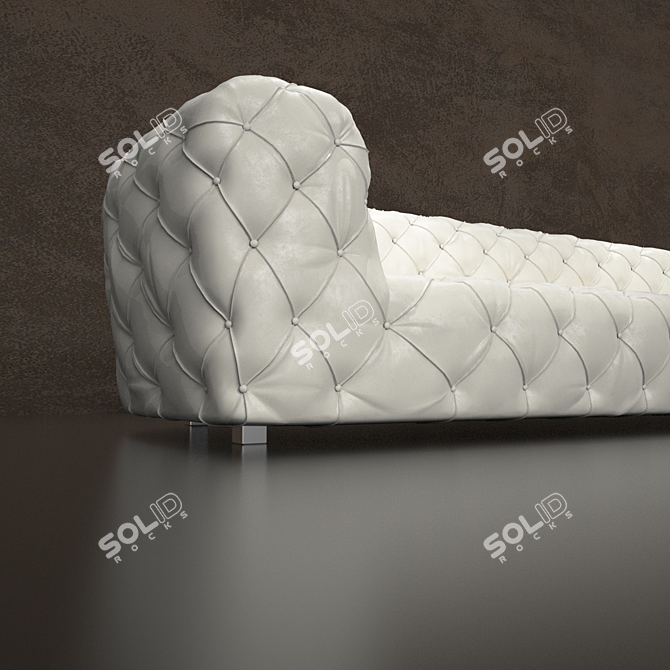 Quilted Elegance: Chester Moon 3D model image 2