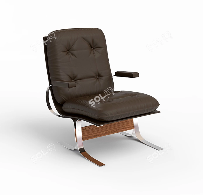 ErgoMax Comfort Chair 3D model image 1