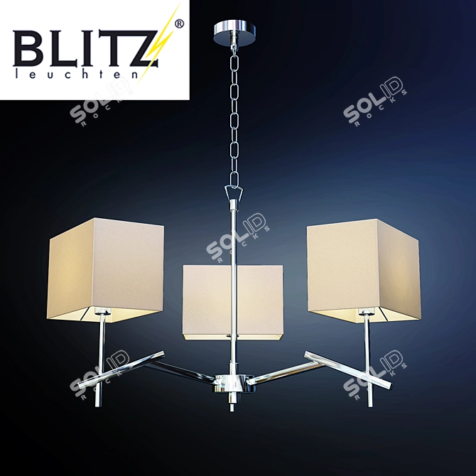 BLITZ 3171-43: Modern Lighting Fixture 3D model image 1
