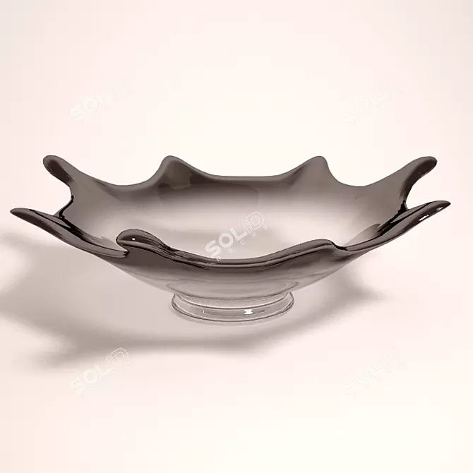 Modern Fruit Bowl 3D model image 1