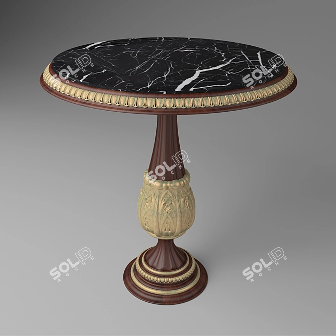 Modern Polygon Coffee Table 3D model image 1