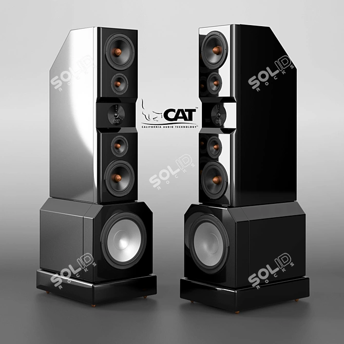 Ultimate CAT MBX Speaker System 3D model image 1