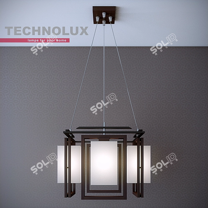 Sakai IV Zwis Technolux Pendant 3D model image 1