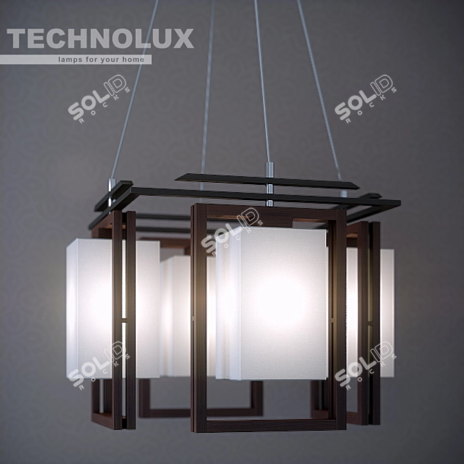 Sakai IV Zwis Technolux Pendant 3D model image 2