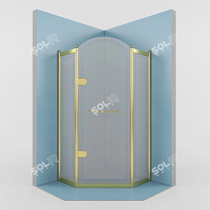 Luxury Shower Door - Devon & Devon 3D model image 1