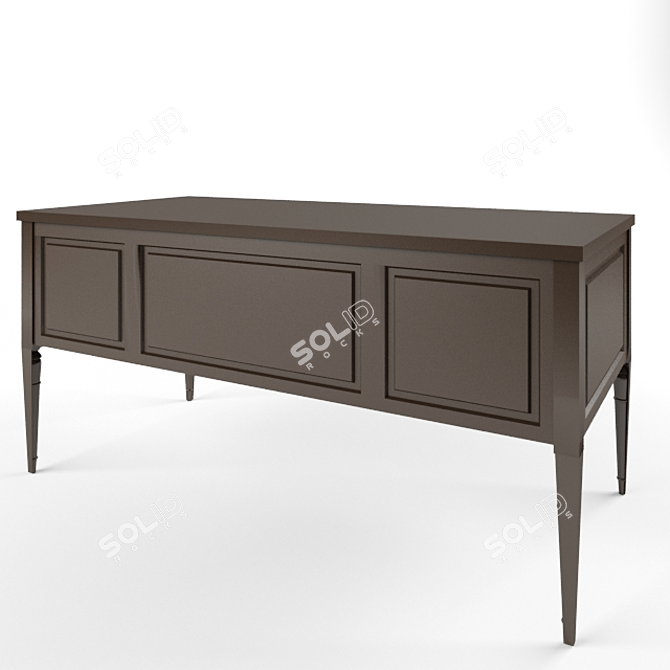 Altair Desk: Chic and Functional 3D model image 2