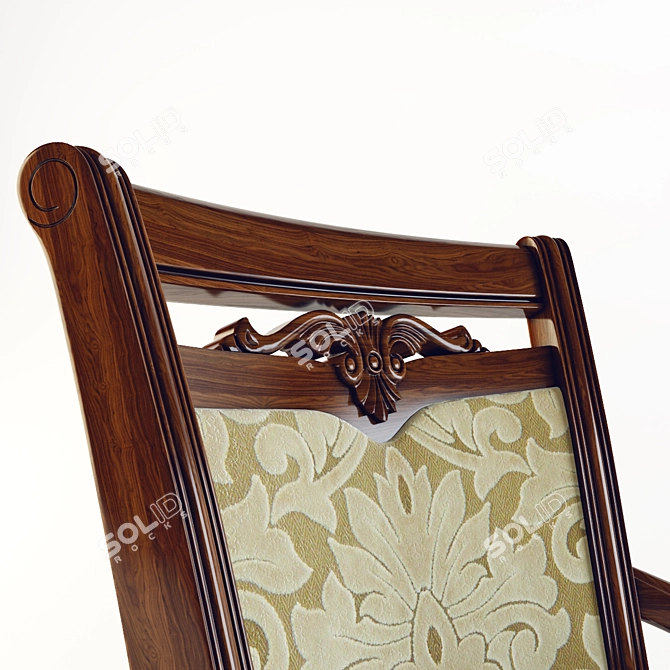 Timeless Elegance: Classic Chair 3D model image 2