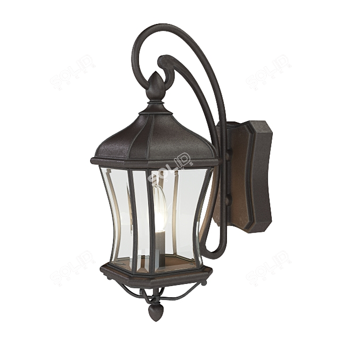 Illuminate the Night with CHIARO Street lights 3D model image 1