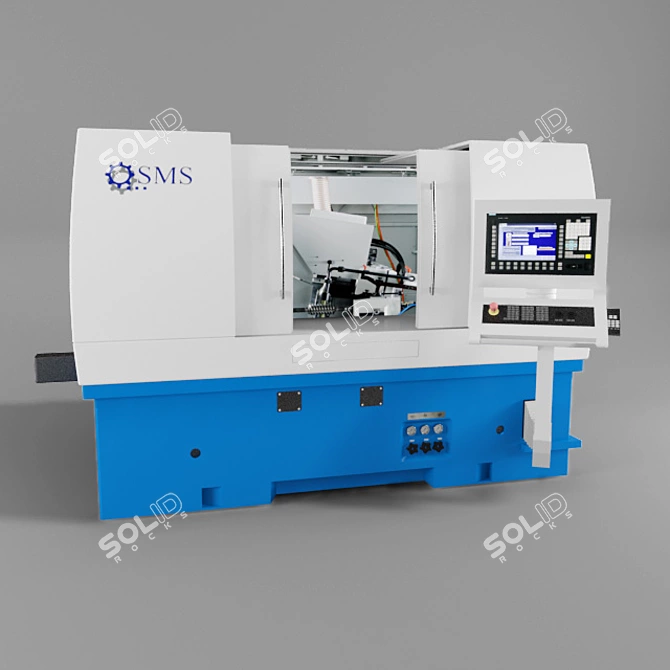 Precision Moulder SG500: Simens Power 3D model image 1