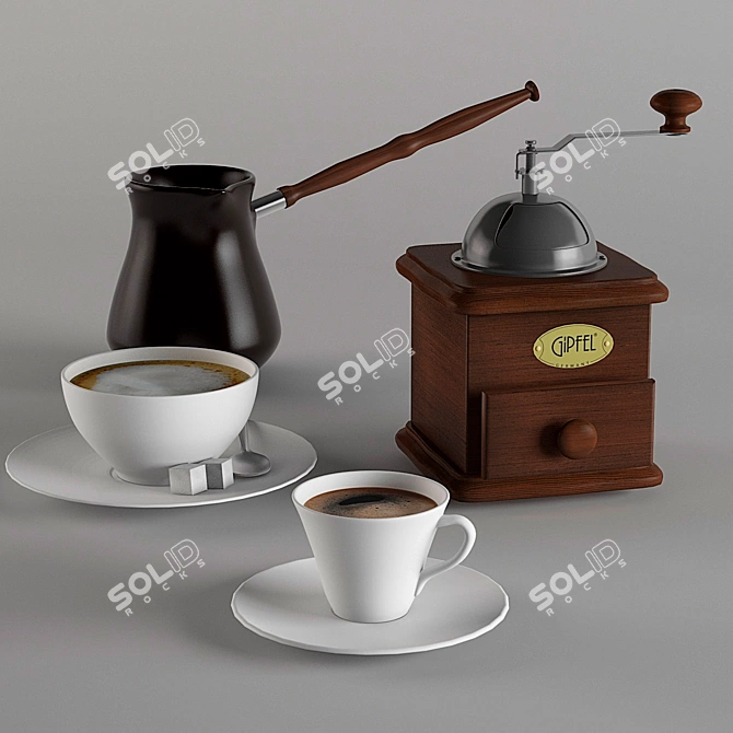Gipfel Coffee Grinder 3D model image 1