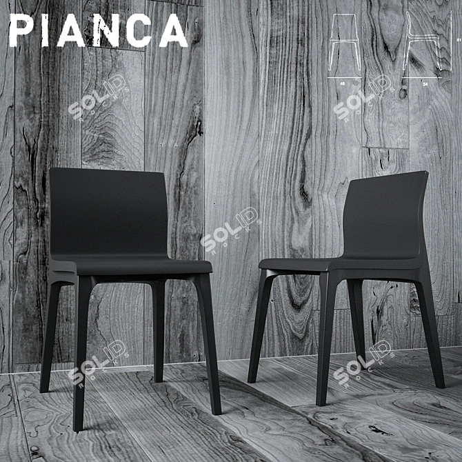 Elevate Your Space with Pianca Karma 3D model image 1