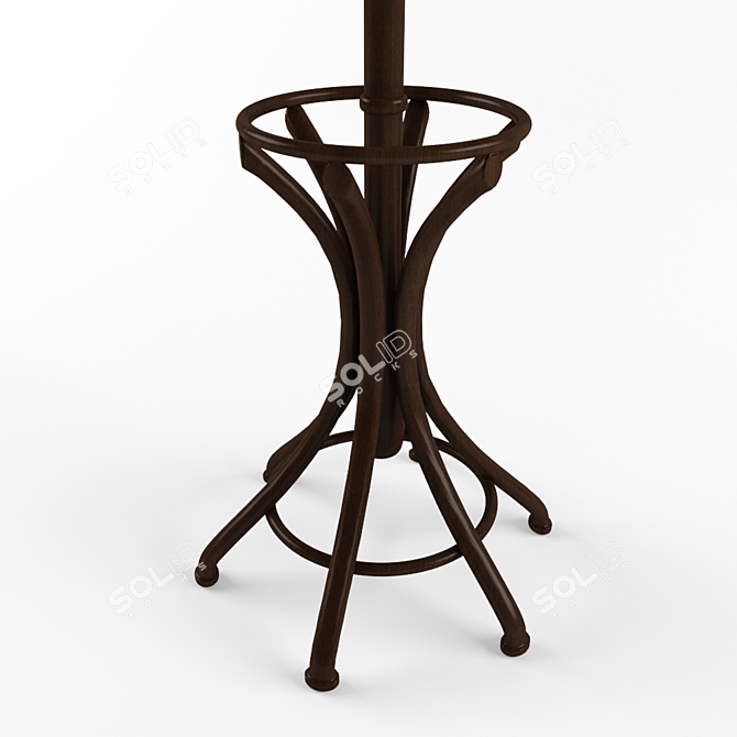 Versatile Floor Standing Hanger 3D model image 3