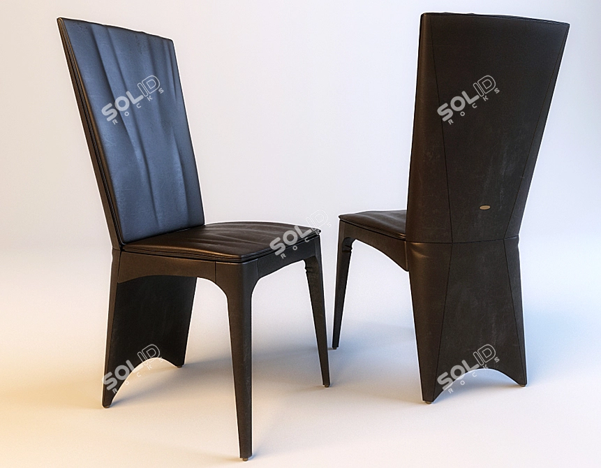 Sleek Aurelia by Cattelan Italia 3D model image 1