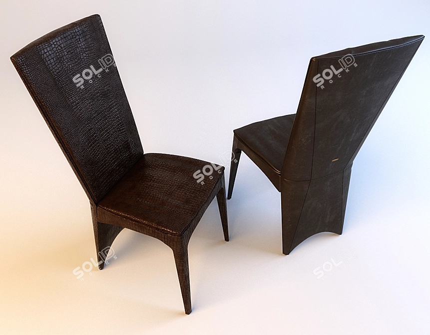 Sleek Aurelia by Cattelan Italia 3D model image 2