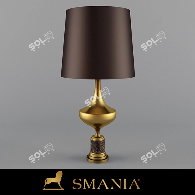 Italian Smania Cup Table Lamp 3D model image 1