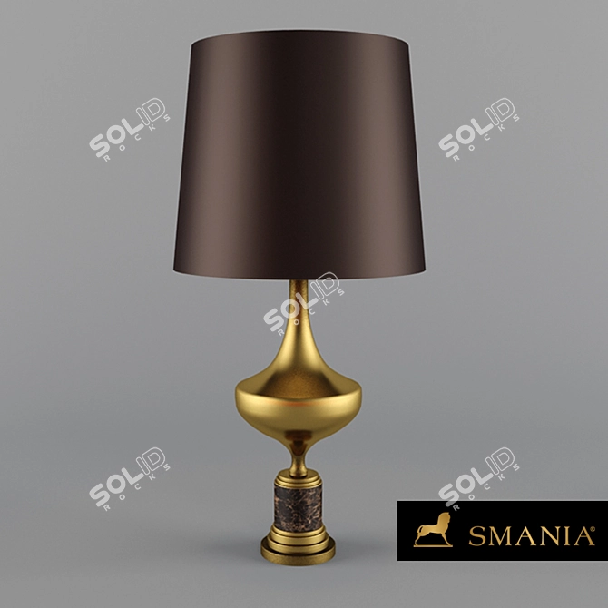 Italian Smania Cup Table Lamp 3D model image 2