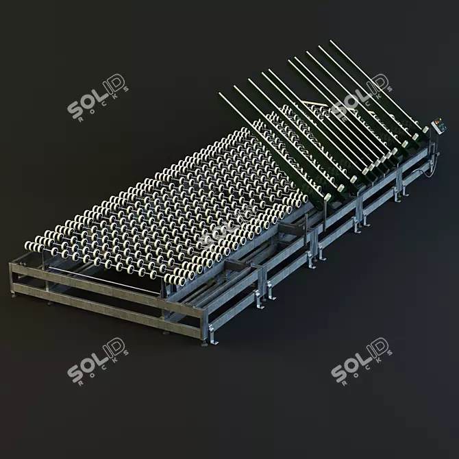 Description Translation: Loading table for glass on a production line.

Glass Loading Table 3D model image 1