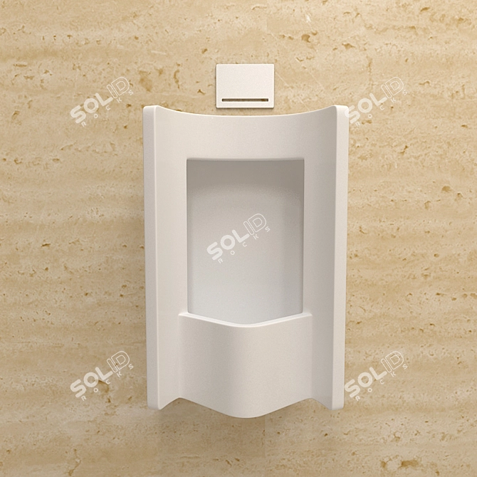 Roca Site Frontal Urinal: Innovative Design 3D model image 1