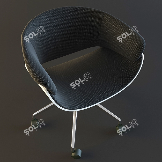 SINA PS5 Designer Chair by B&B Italia 3D model image 2
