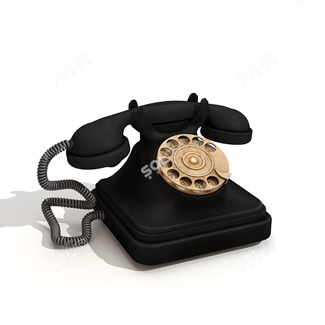 Timeless Phone: Classic Design 3D model image 1