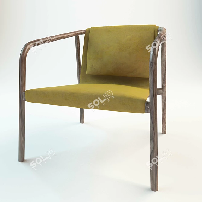 Bernhardnt Oslo: Elegant and Comfortable Seating 3D model image 1