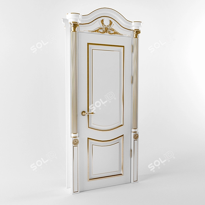 Interwood Luxury Doors | High-End Elegance for your Home 3D model image 1