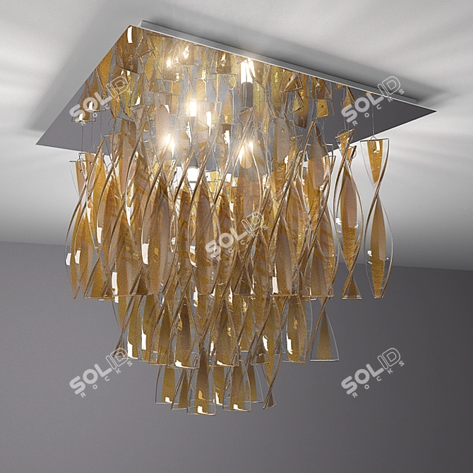 Axo Light Aura Ceiling Light 3D model image 1