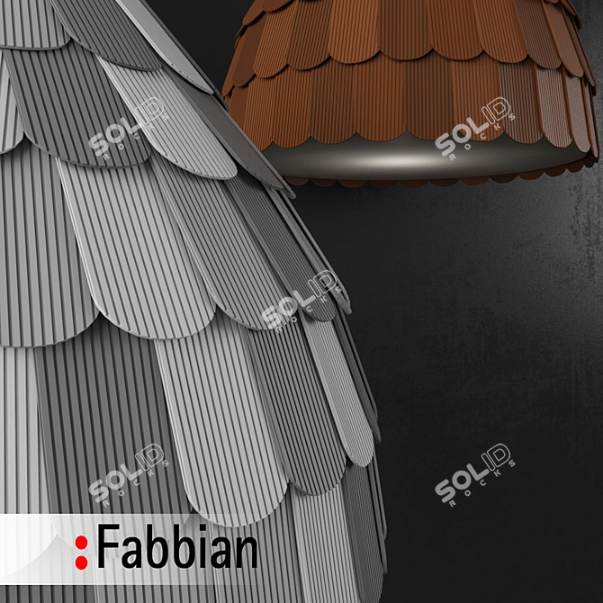 Roofer F12 A01 Pendant Light 3D model image 2