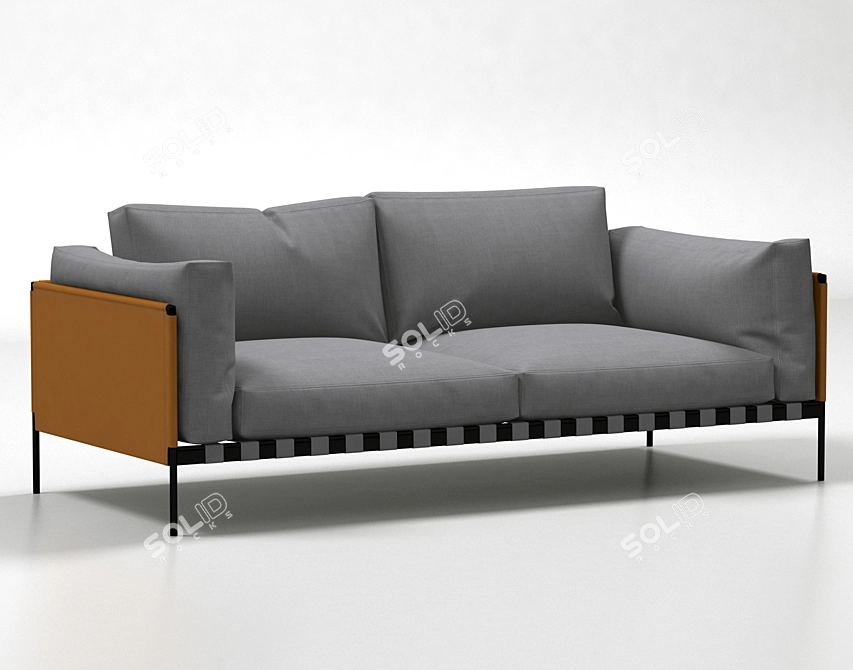 Zanotta Parco: Modern Poly Furniture 3D model image 1