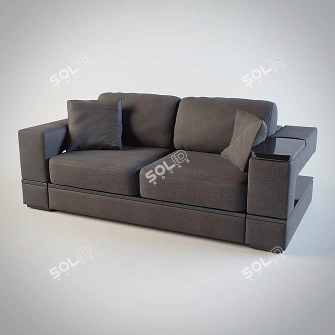 Mobel & Zeit Ego 2 Sofa 3D model image 1