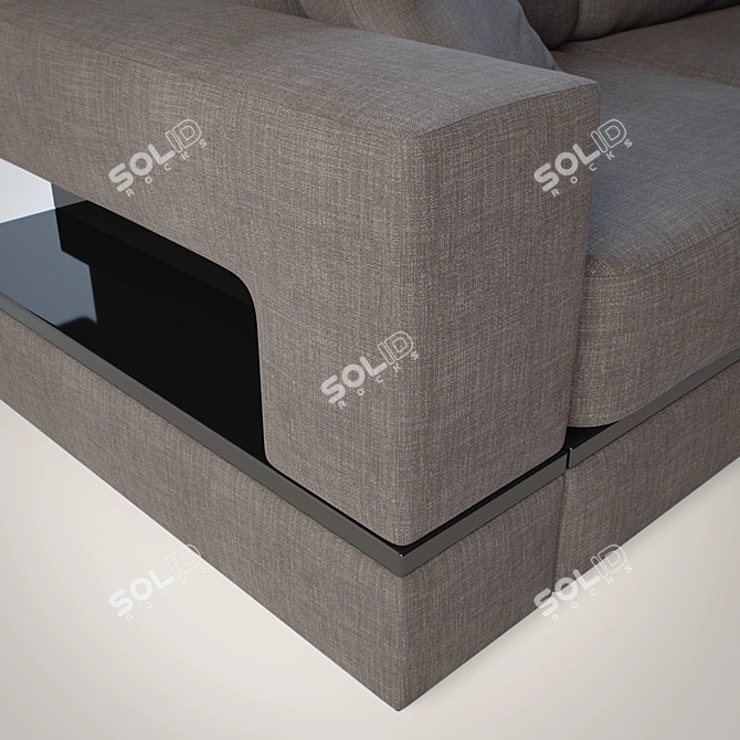 Mobel & Zeit Ego 2 Sofa 3D model image 2