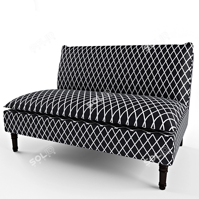 Elegant Maxwell Sofa by Eichholtz 3D model image 2