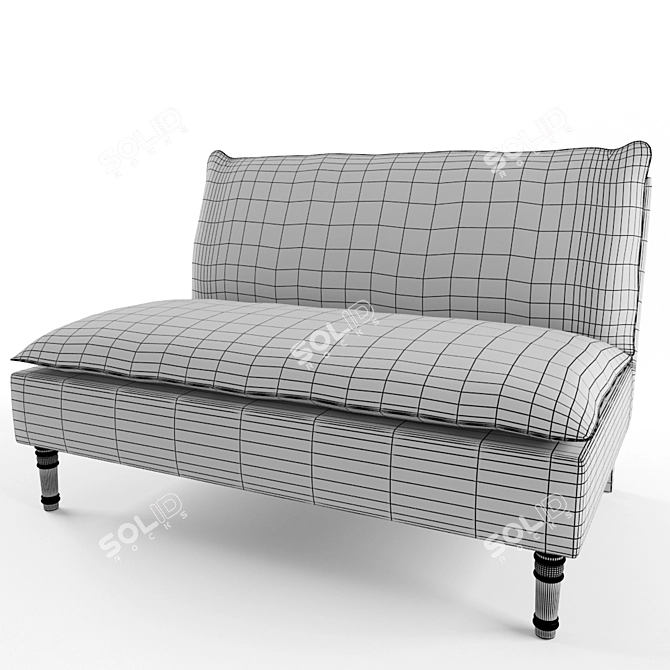 Elegant Maxwell Sofa by Eichholtz 3D model image 3