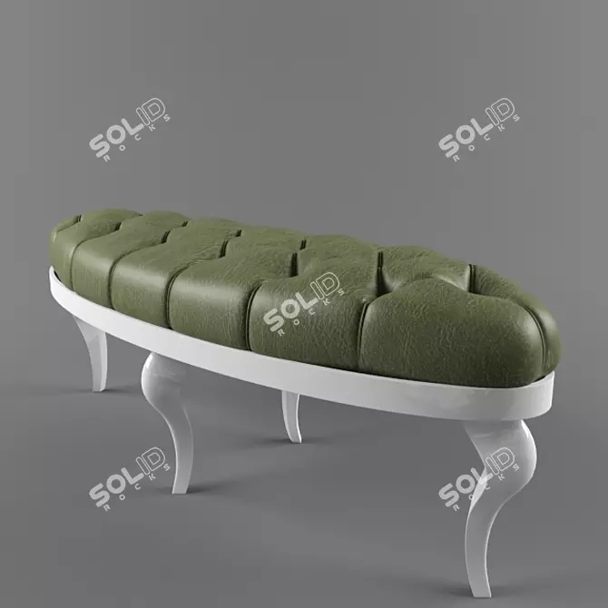  Cozy Comfort Pouf 3D model image 1