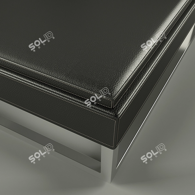 Luxury Flap Sofa 3D model image 3