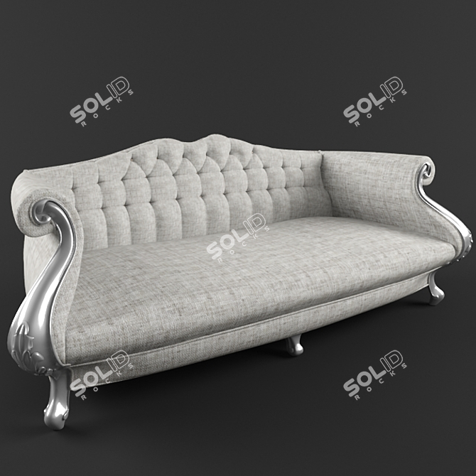 Cozy Comfy Couch 3D model image 1