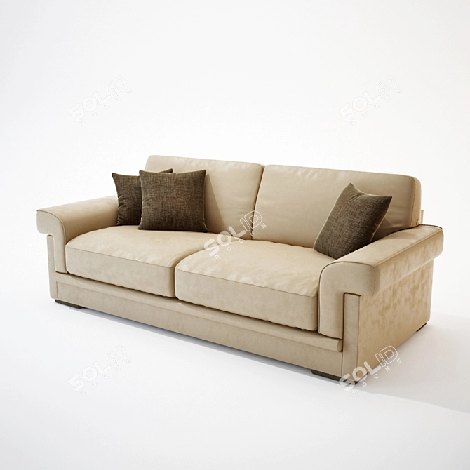 Italian Atelier Matteo Sofa 3D model image 1