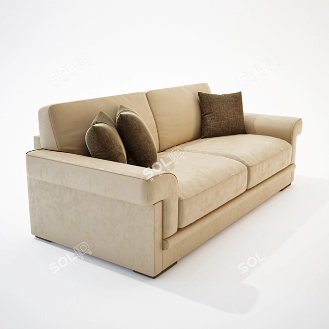 Italian Atelier Matteo Sofa 3D model image 3