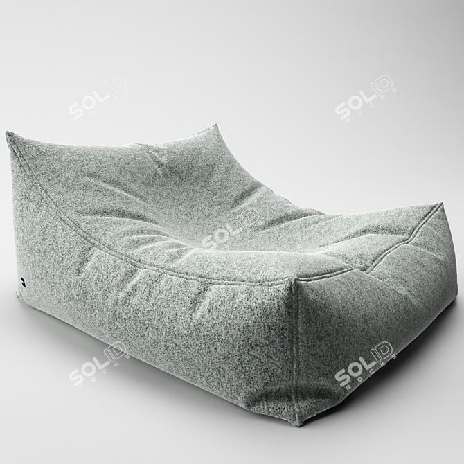 Pod 325: Ultimate Comfort Bean Bag 3D model image 2