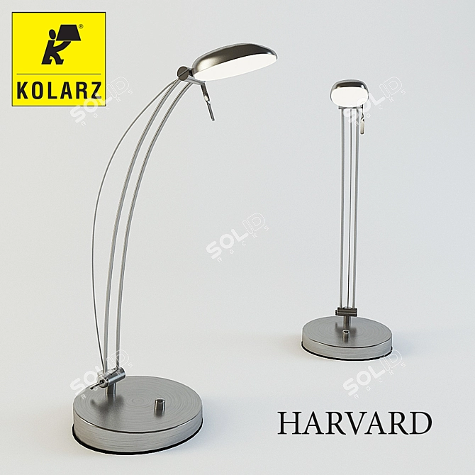 Elegant Kolarz Harvard Table Lamp 3D model image 1