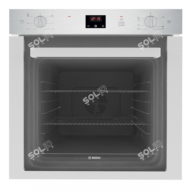 Bosch HGN22F350 Gas Oven 3D model image 1