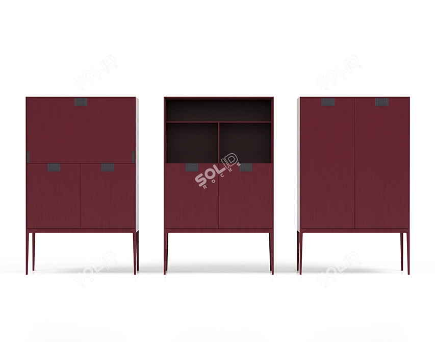 B&B Italia Alcor Collection - Set of 10 Models 3D model image 2