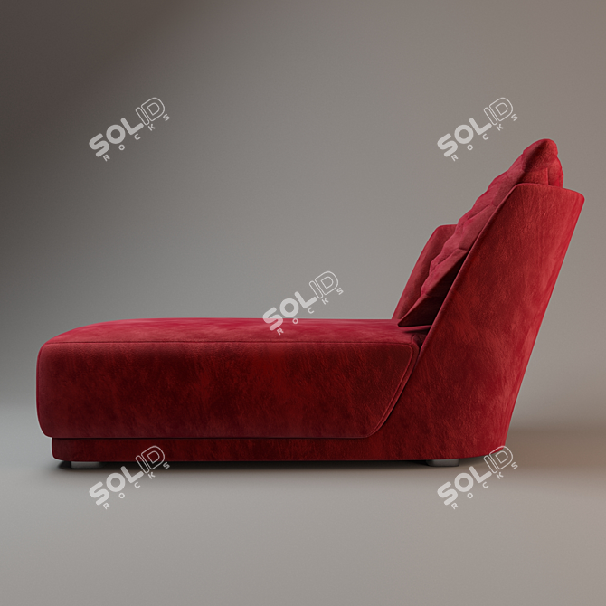 Modern Vivien Sofa: Sleek & Stylish 3D model image 2