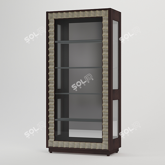 Marge Carson CA09 Casetta Display Cabinet 3D model image 1